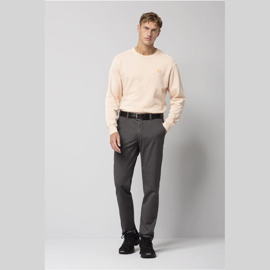 M5 By Meyer 6001 08 Charcoal Casual Cotton Chinos