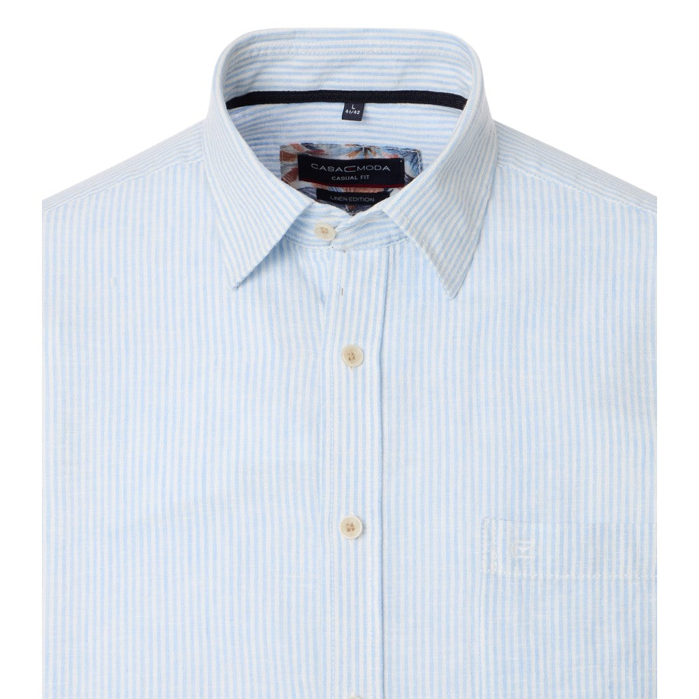 Casa Moda 954404700 100 Blue Casual Shirt