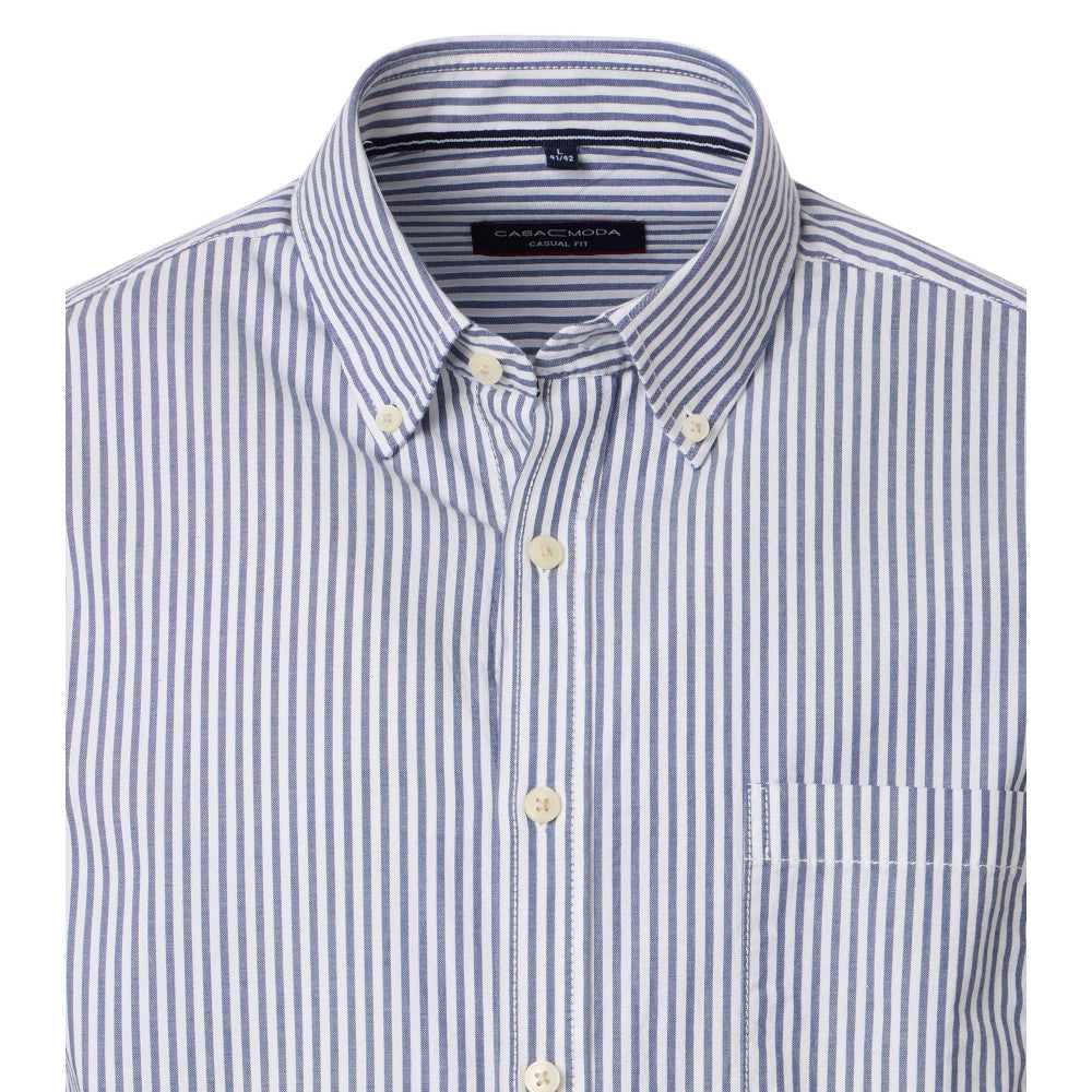 Casa Moda 454487700 100 Blue Casual Shirt