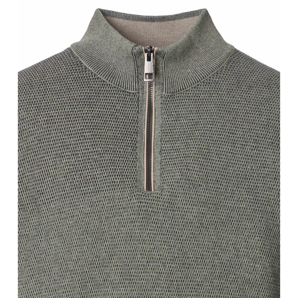 Casa Moda 454479000 381 Seagrass Half Zip Pullover