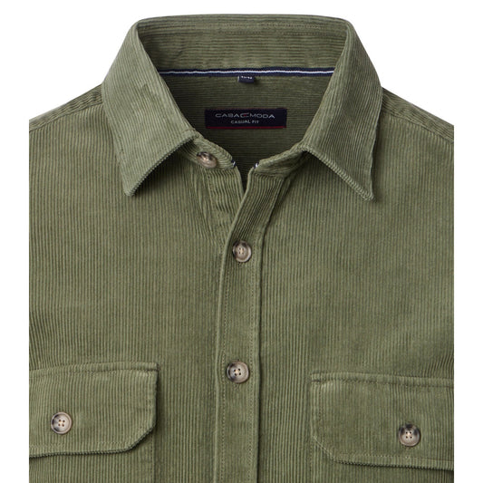 Casa Moda 454482600 300 Green Milieu Casual Shirt