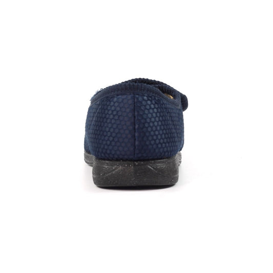 Lazy Dogz Columbus Navy Slippers