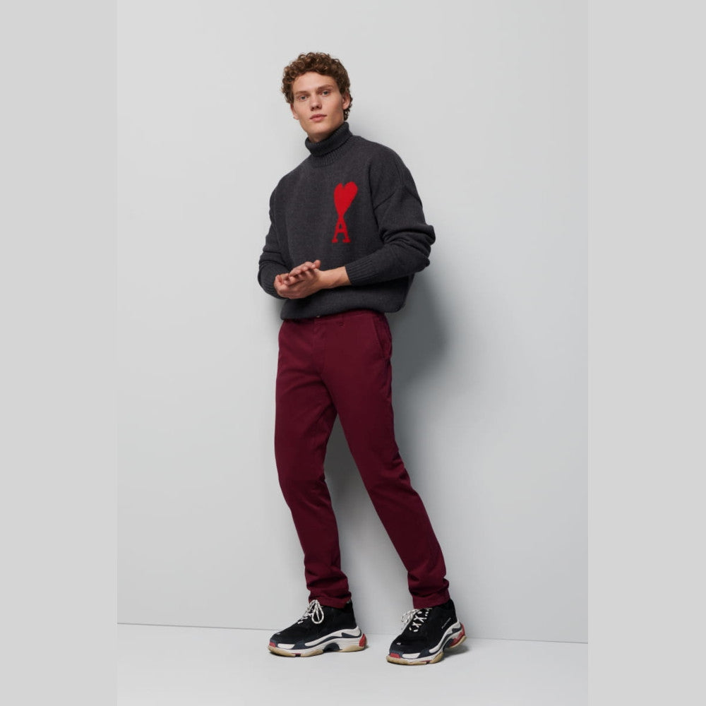 M5 By Meyer 6001 57 Bordeaux Casual Cotton Chinos