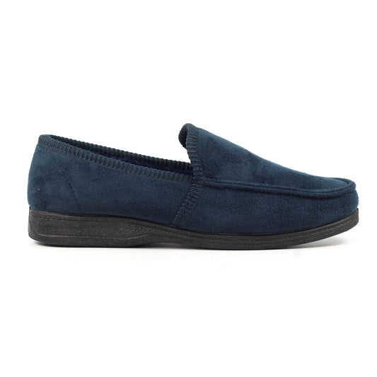 Lazy Dogz Eden Navy Slipper