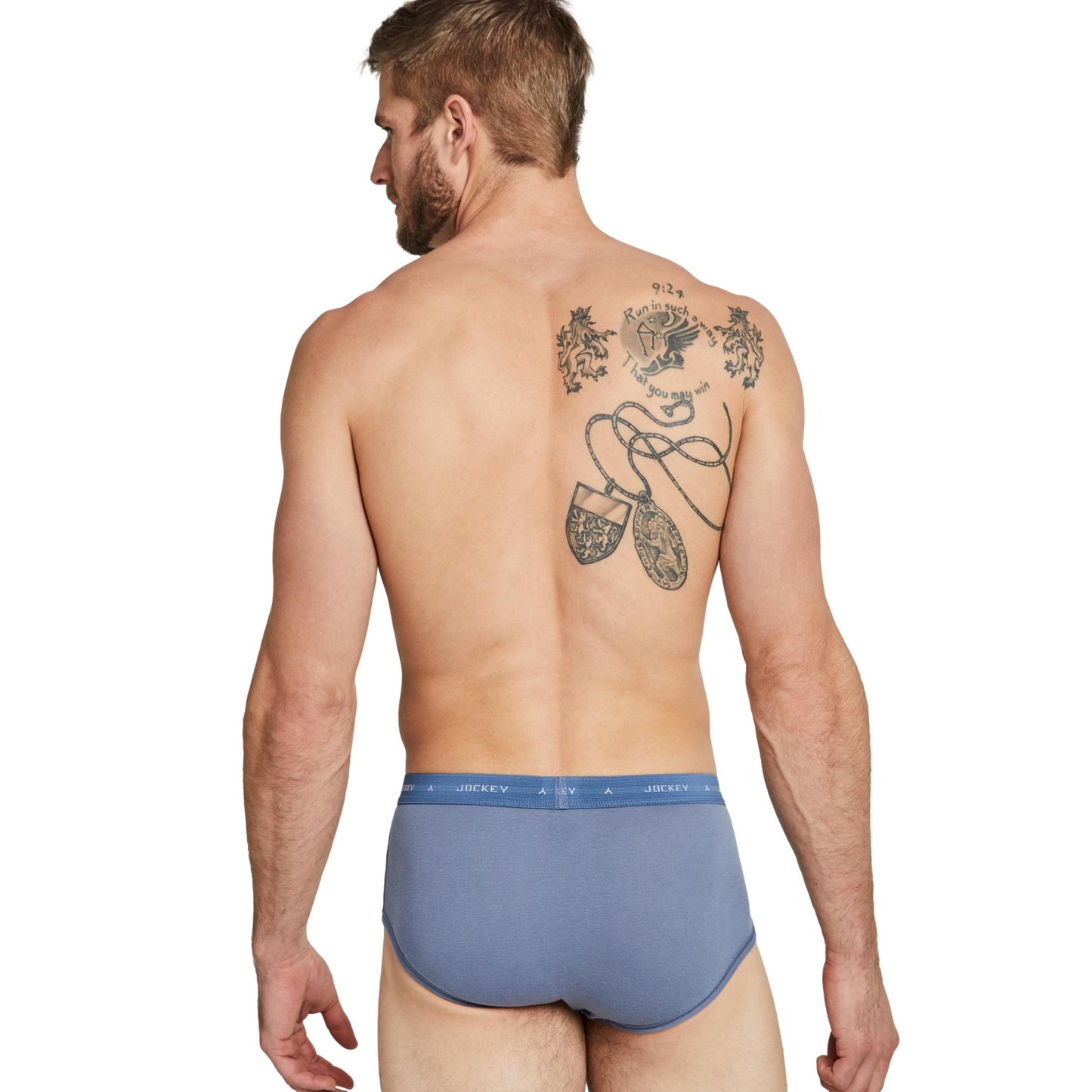 Jockey Classic Y Fronts Indigo Mix - 3 Pack