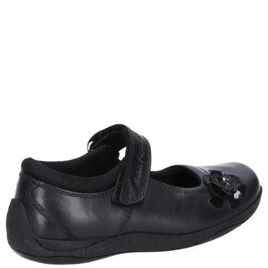 Hush Puppies Jessica Black School Footwear