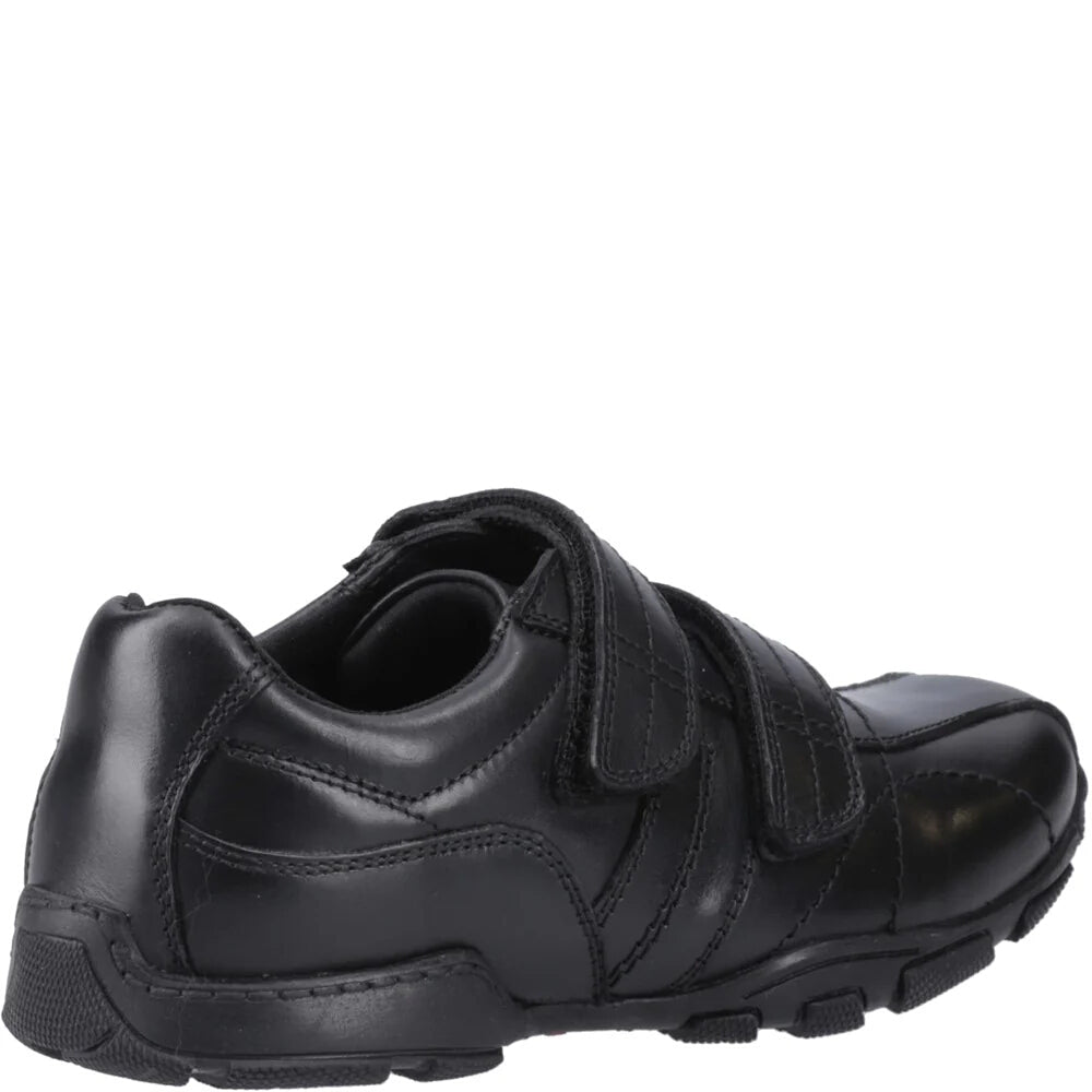 Hush Puppies Vance Black School Footwear
