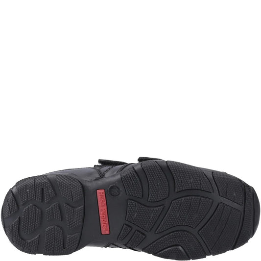 Hush Puppies Vance Black School Footwear