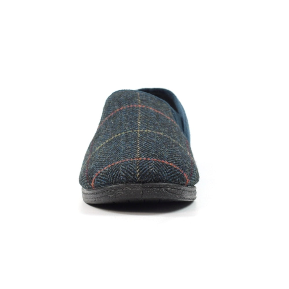 Lazy Dogz Harrison Navy Slippers