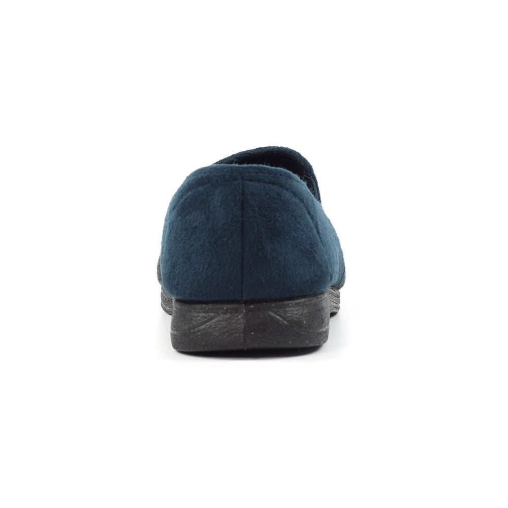 Lazy Dogz Harrison Navy Slippers
