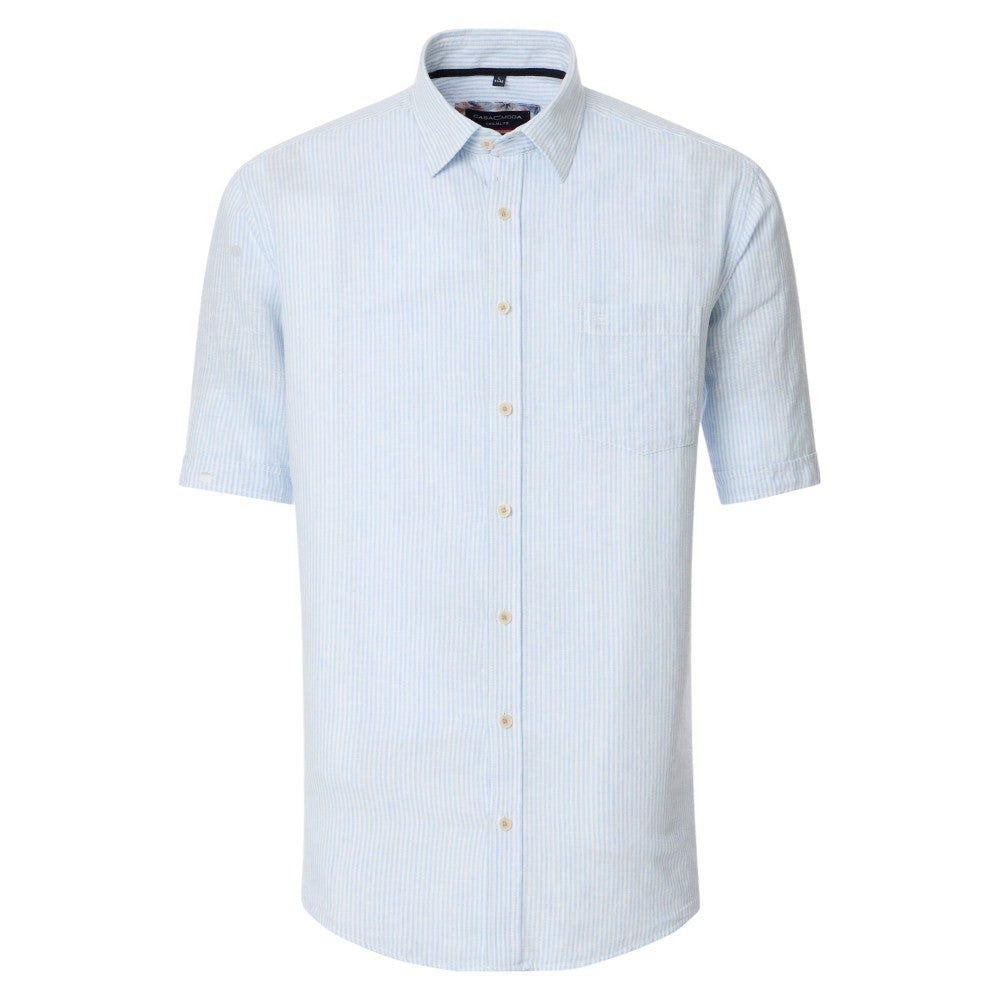 Casa Moda 954404700 100 Blue Casual Shirt