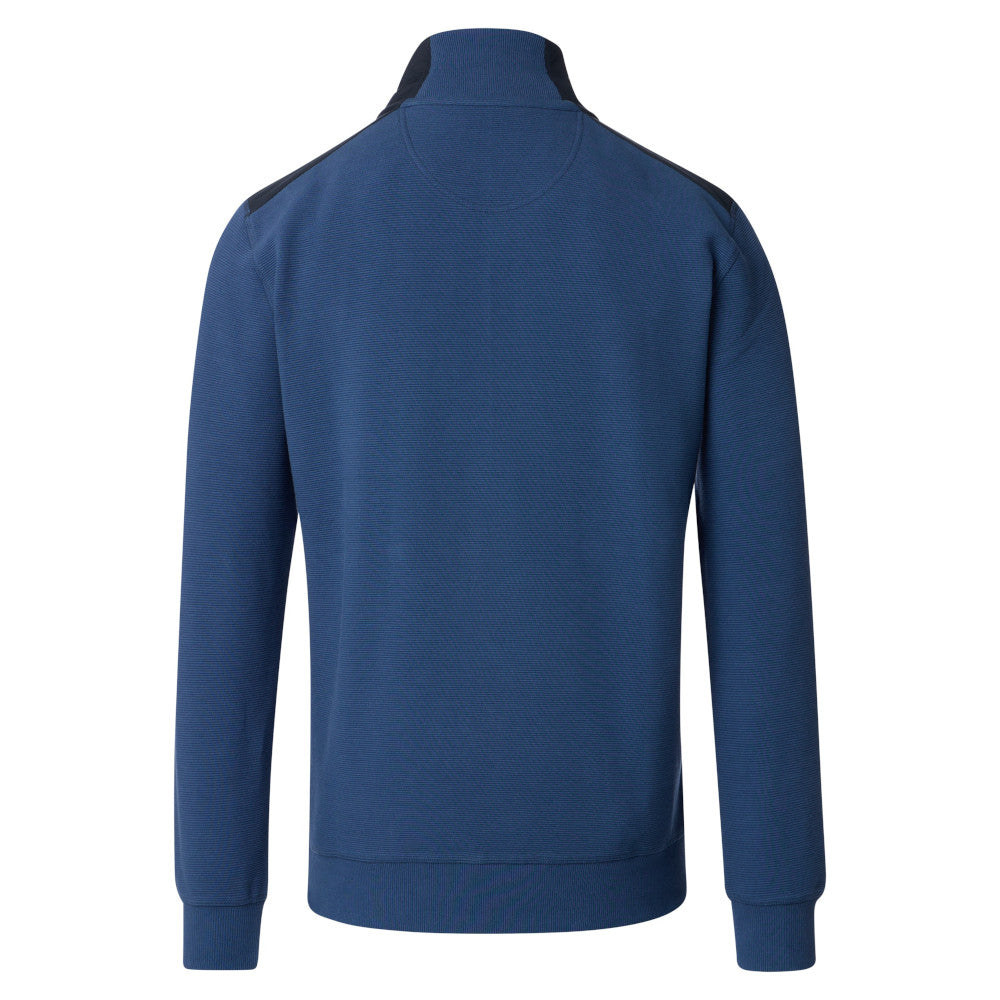 Casa Moda 444303400 175 Sargasso Sea Half Zip Sweatshirt
