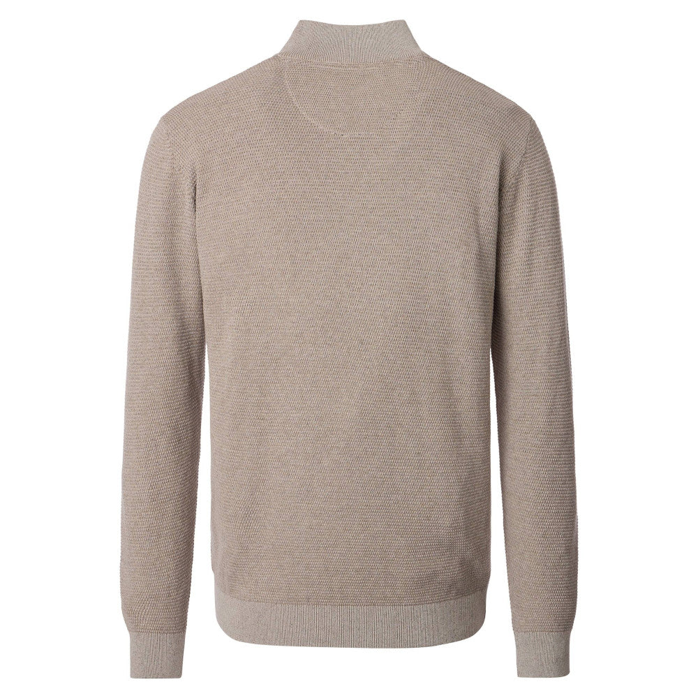 Casa Moda 454479000 663 Beige Half Zip Pullover