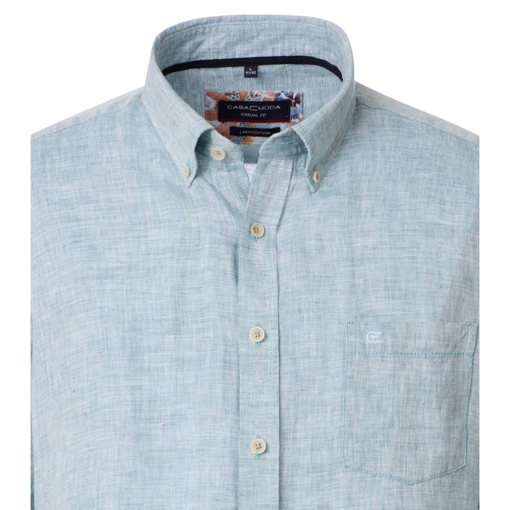 Casa Moda 954404400 150 Petrol Casual Shirt