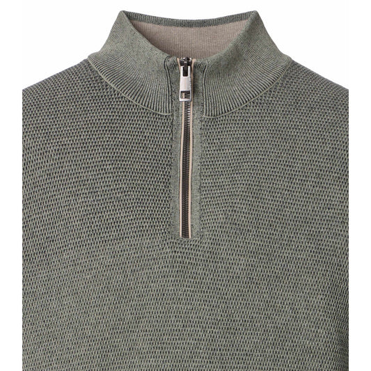 Casa Moda 454479000 381 Seagrass Half Zip Pullover