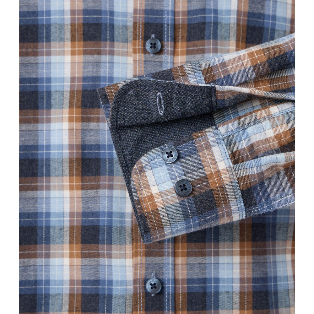 Casa Moda 444307400 101 Blue Casual Shirt