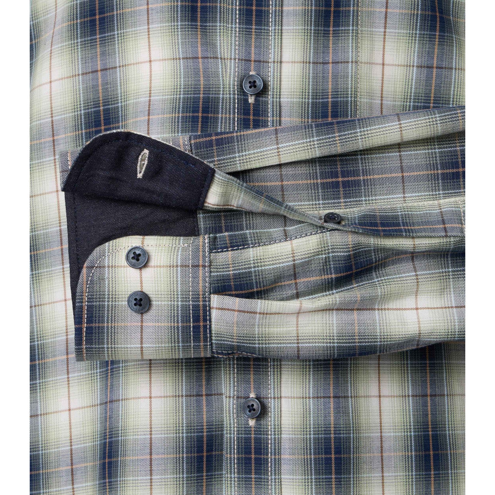Casa Moda 454484400 300 Green Milieu Casual Shirt