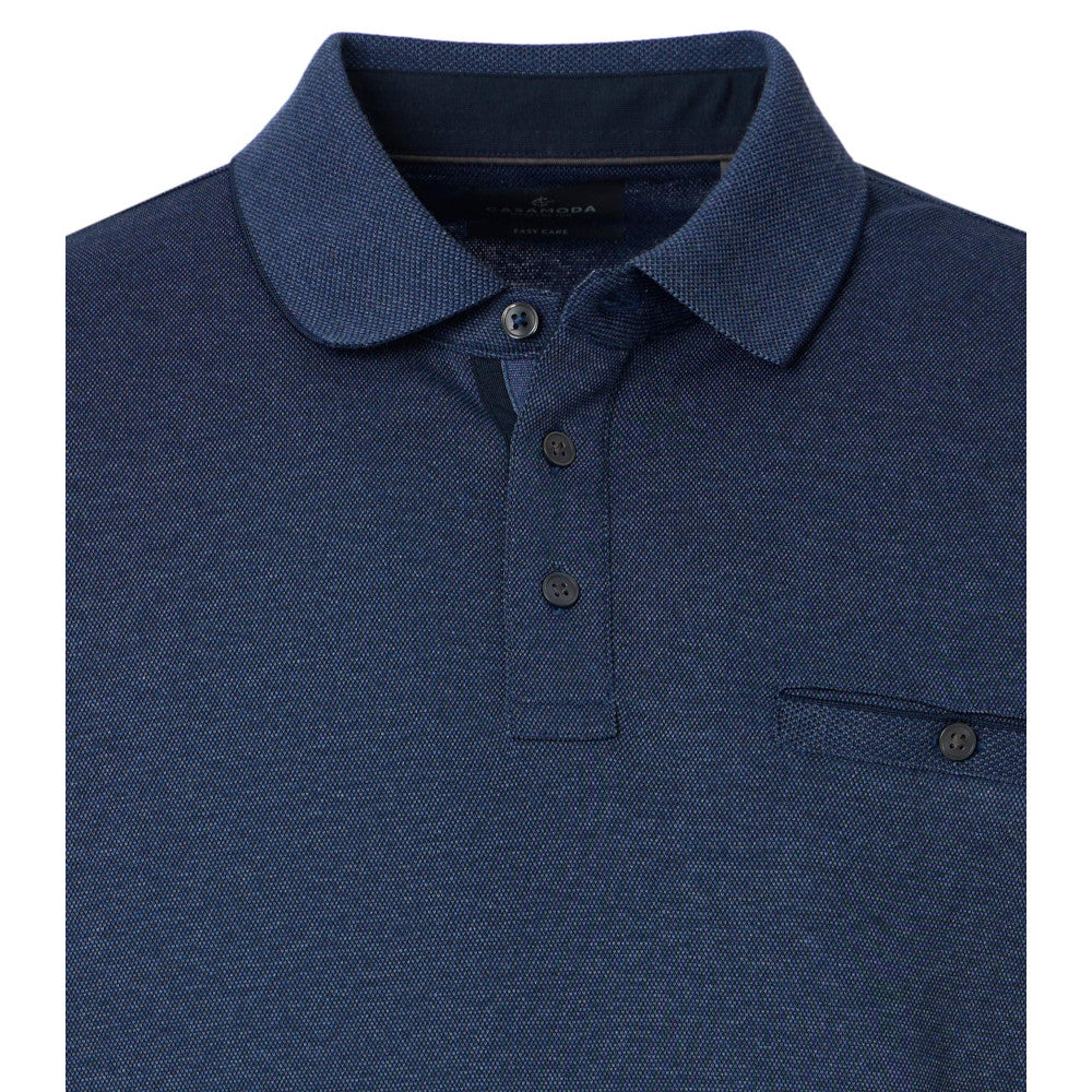 Casa Moda 403478000 107 Indigo Blue Polo