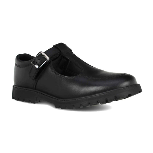 Term Emily Black School Shoes