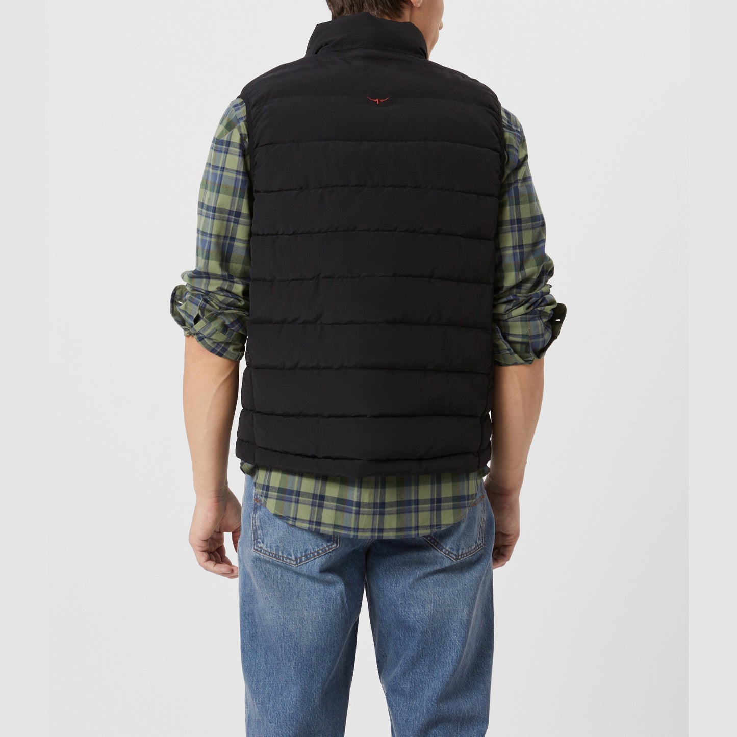 RM Williams Rydal Black Padded Vest