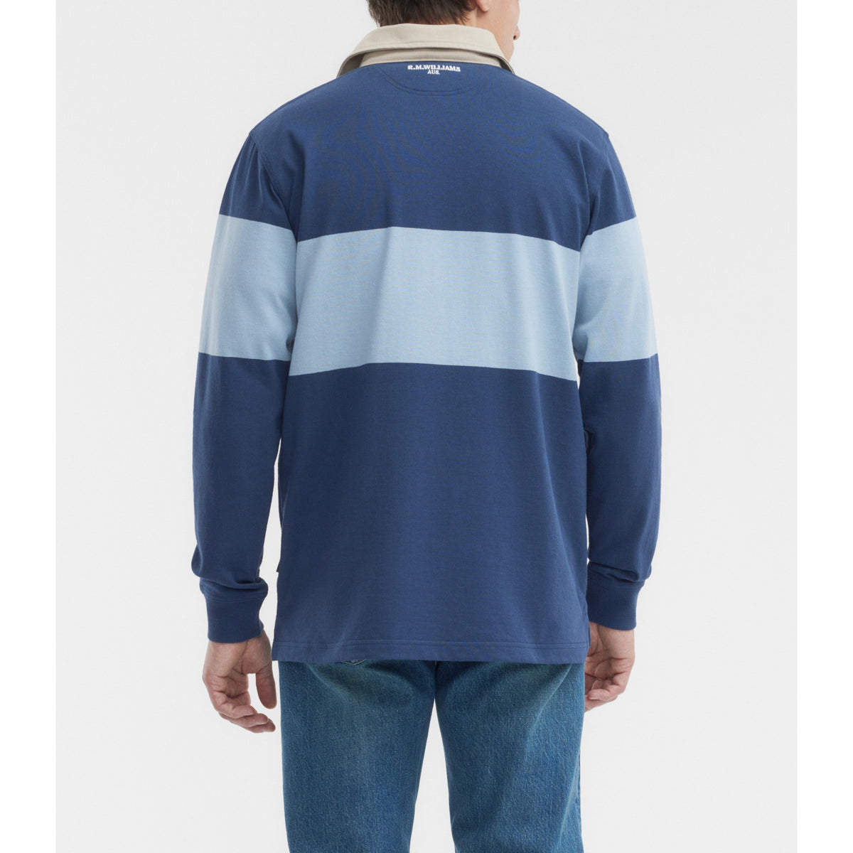 RM Williams Blyth Worker Blue Rugby