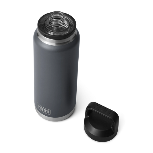 YETI Rambler 36 oz Bottle with Chug Cap Charcoal