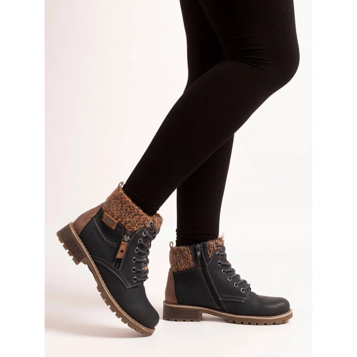 Lunar Millie Navy Waterproof Boot Navy