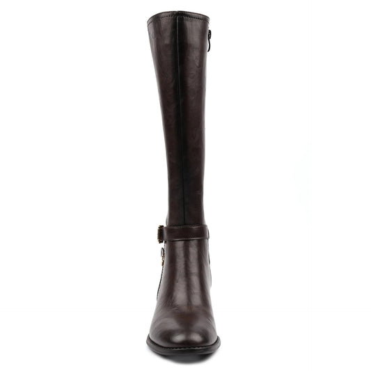 Lunar Sindy Brown Long Boot Brown