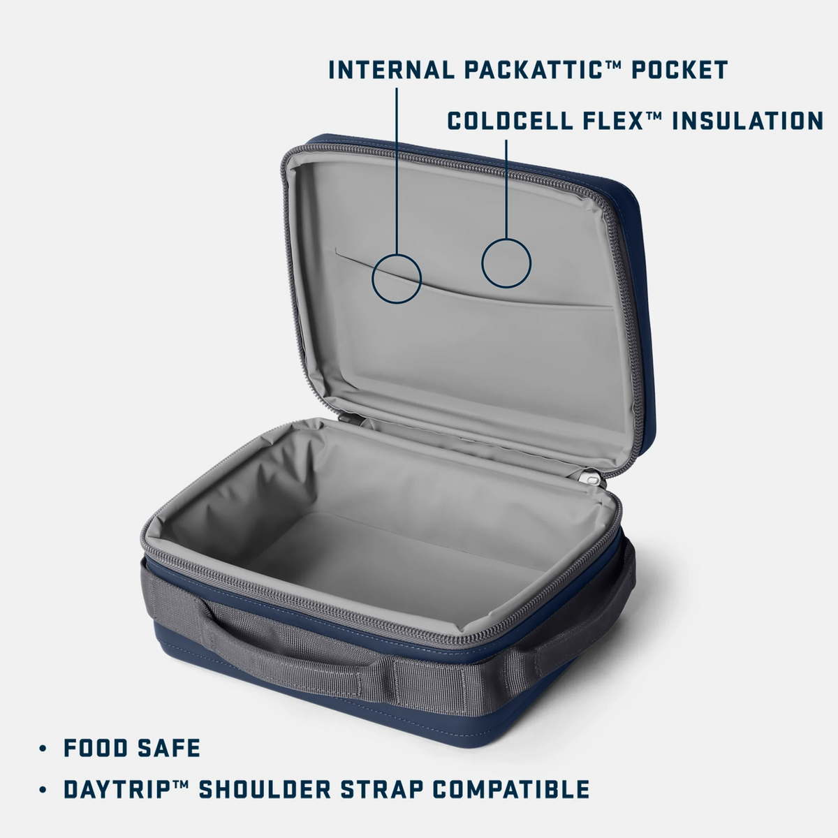 YETI Daytrip 5L Insulated Lunch Box Classic Navy