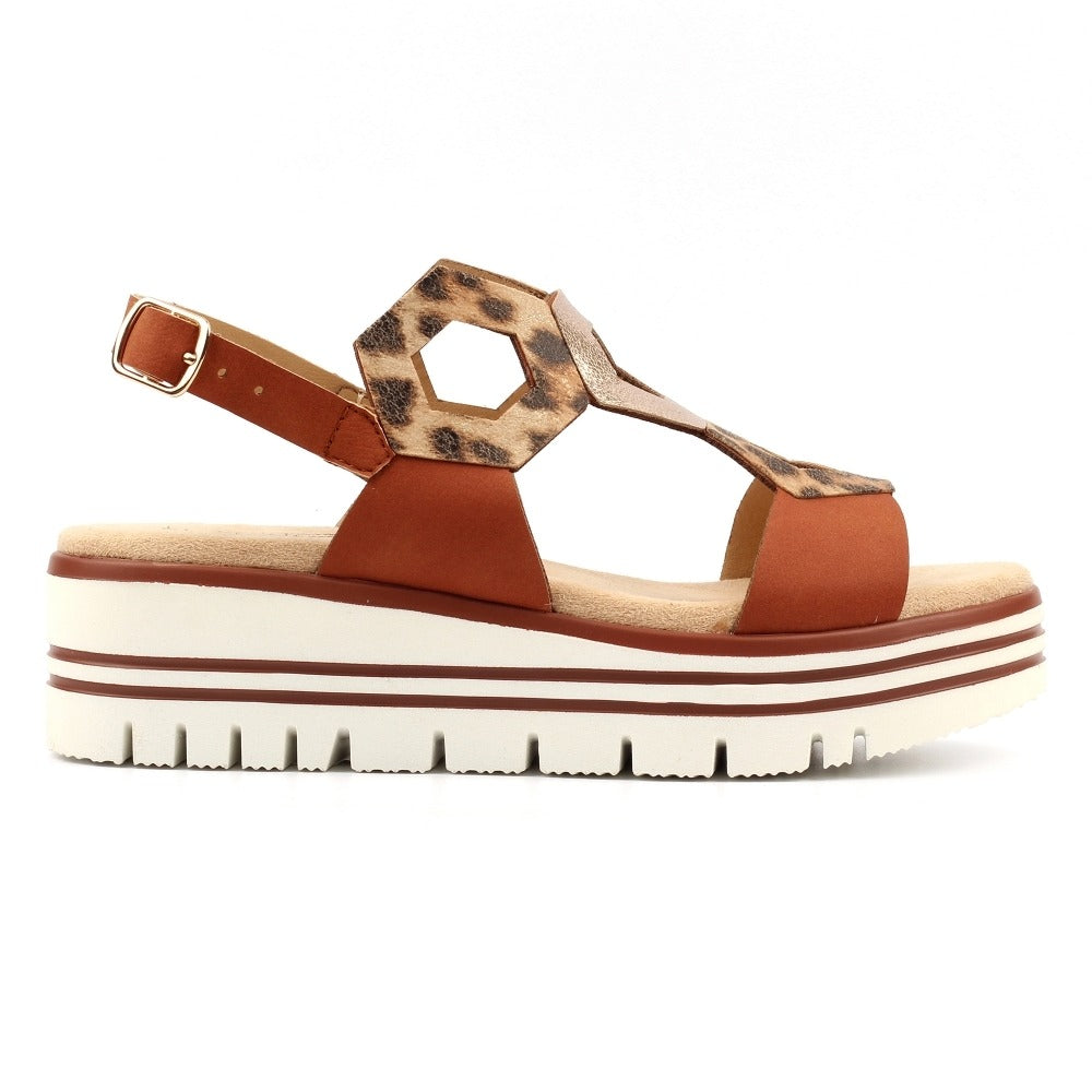 Lunar Jaslene Tan Sandals