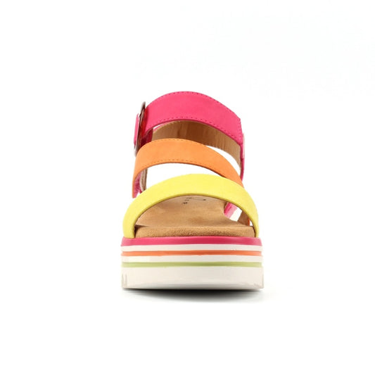 Lunar Issy Fuchsia Sandals