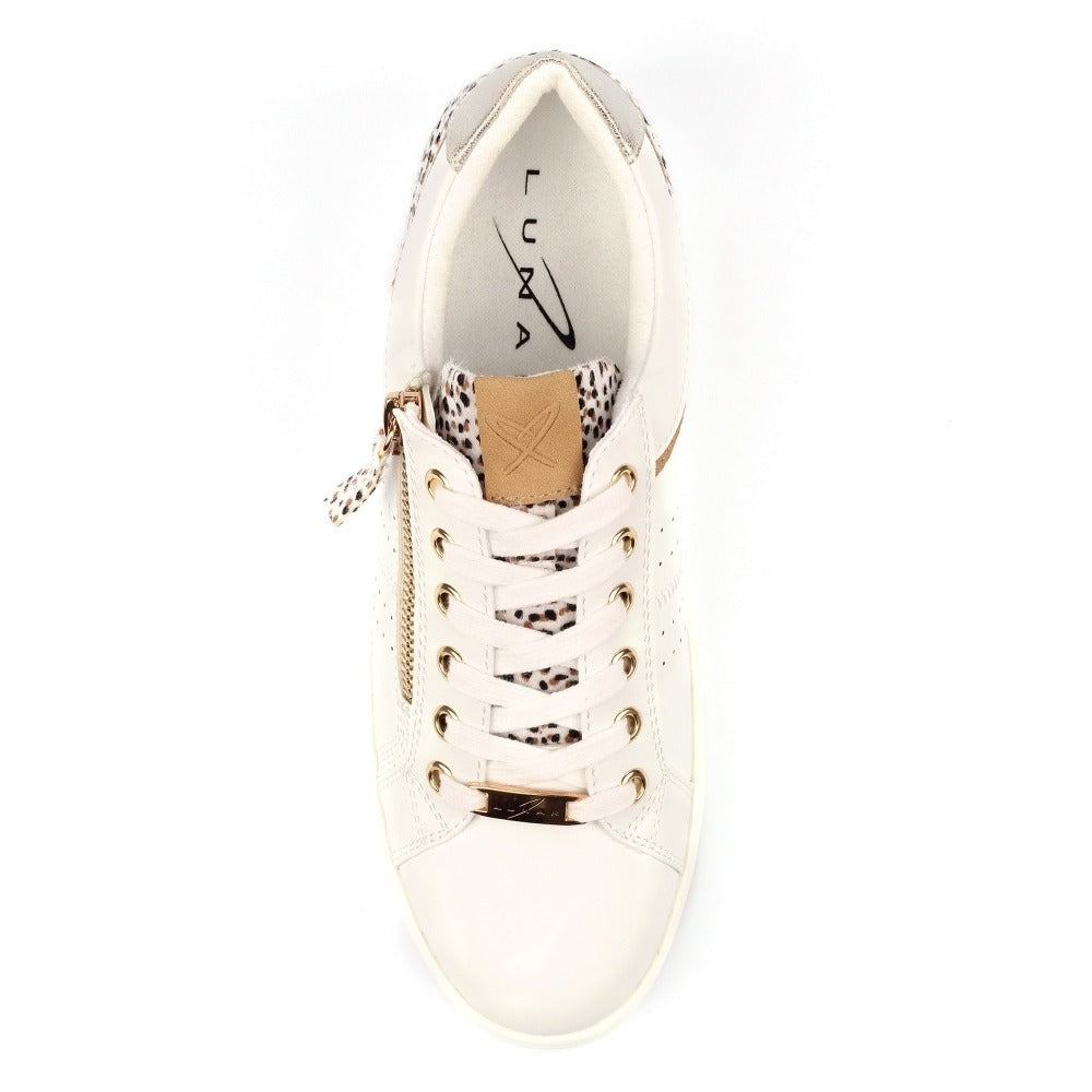 Lunar Presley White Trainers
