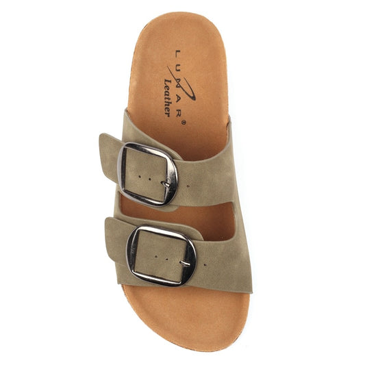 Lunar Rondo Green Sandals