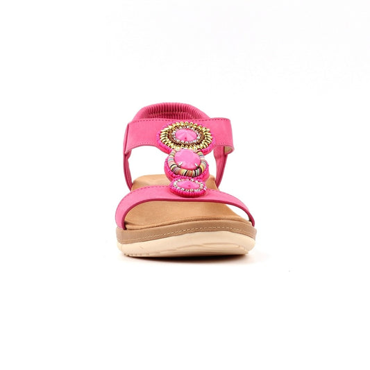 Lunar Kay Fuchsia Sandals