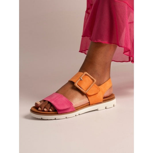 Lunar Gabby Orange Sandals
