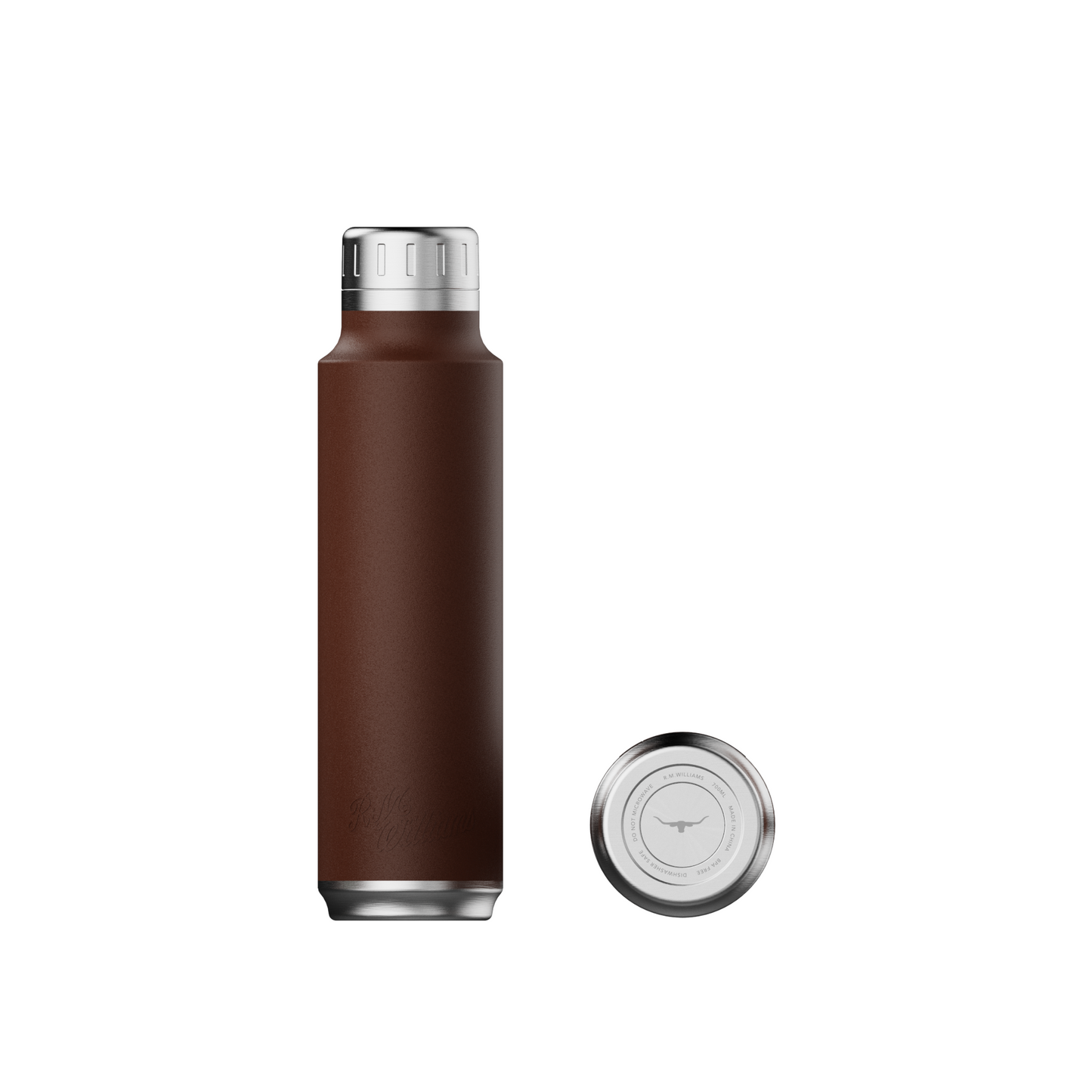 RM Williams Chestnut Water Bottle