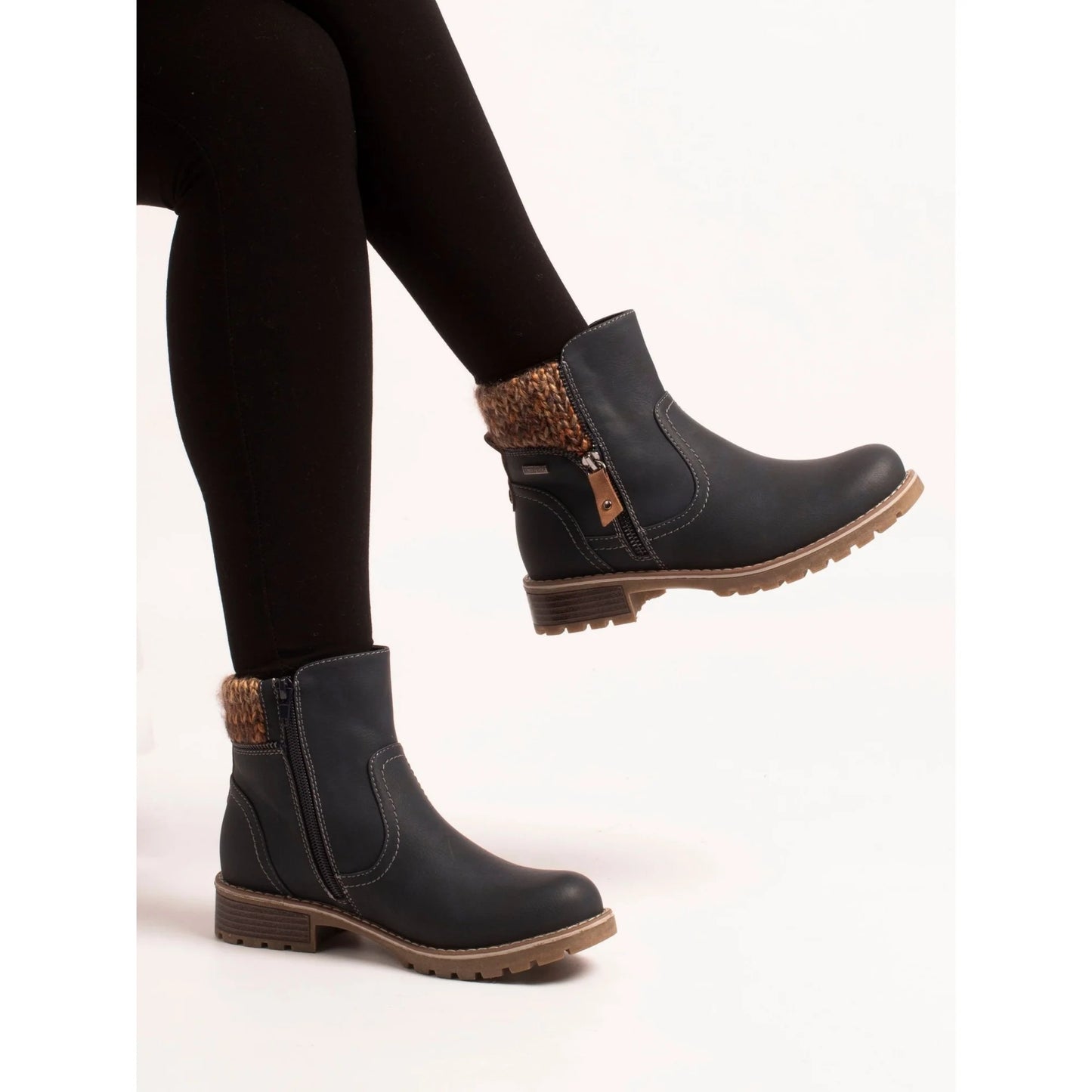 Lunar Breeze Navy Waterproof Ankle Boot Navy