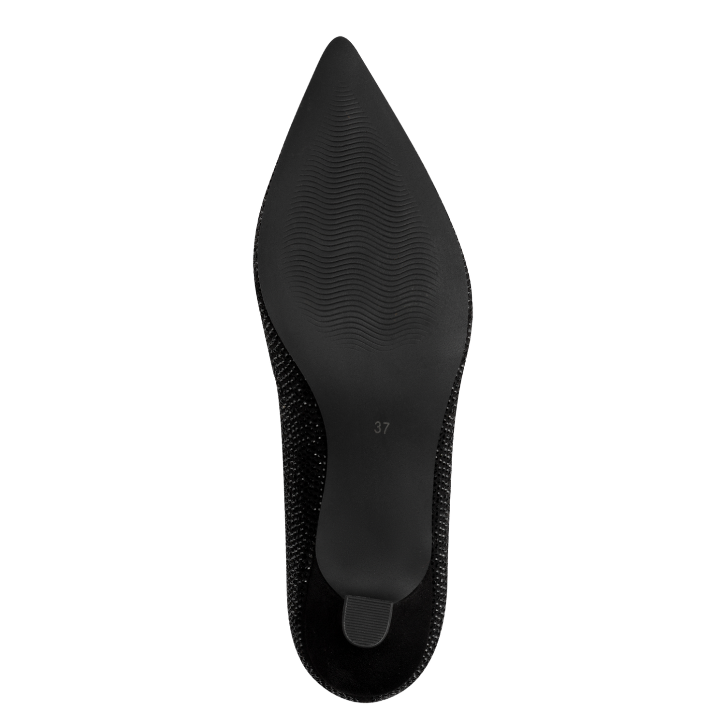 Marco Tozzi 2-22307-45 065 Black Glitter Dress Shoes