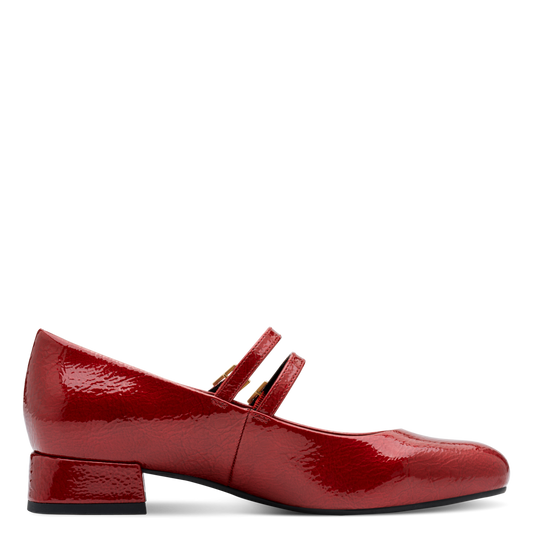 Marco Tozzi 2-22209-44 566 Dark Red Patent Dress Shoes