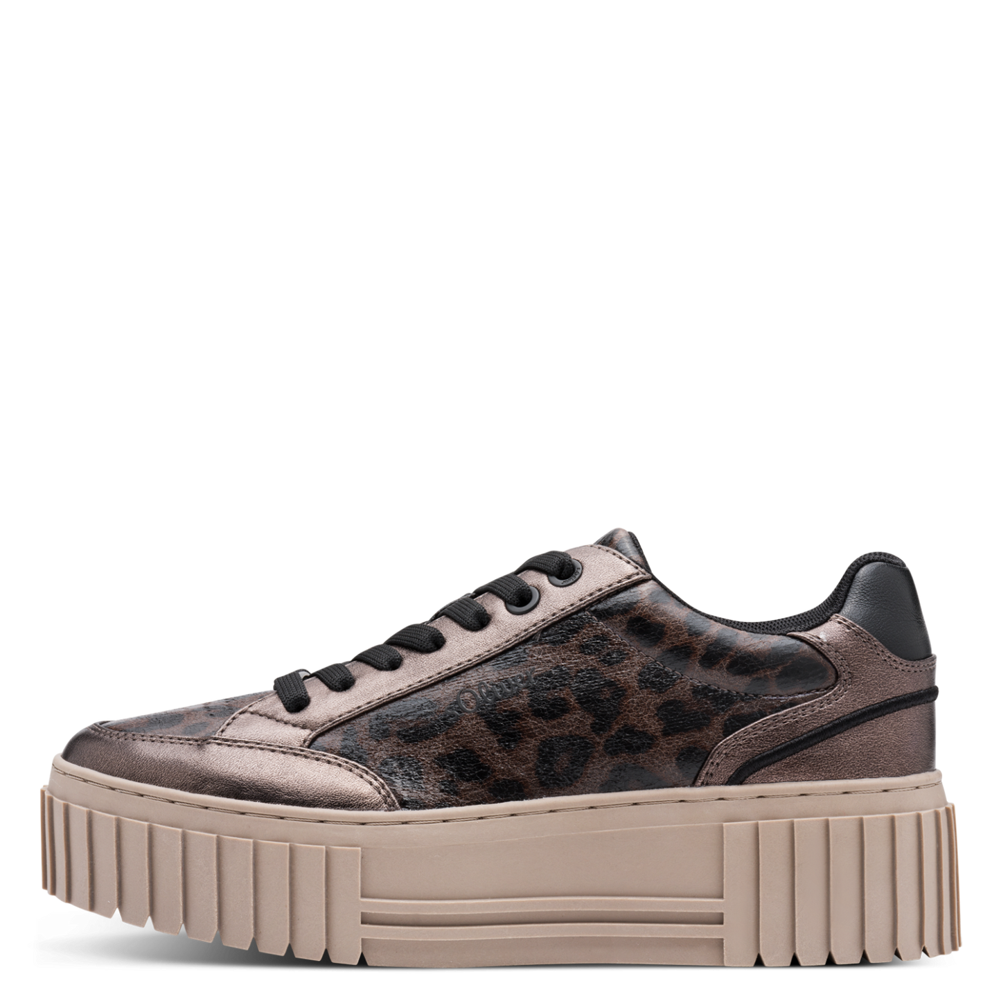 S Oliver 5-23682-45 905 Bronze Combi Trainers