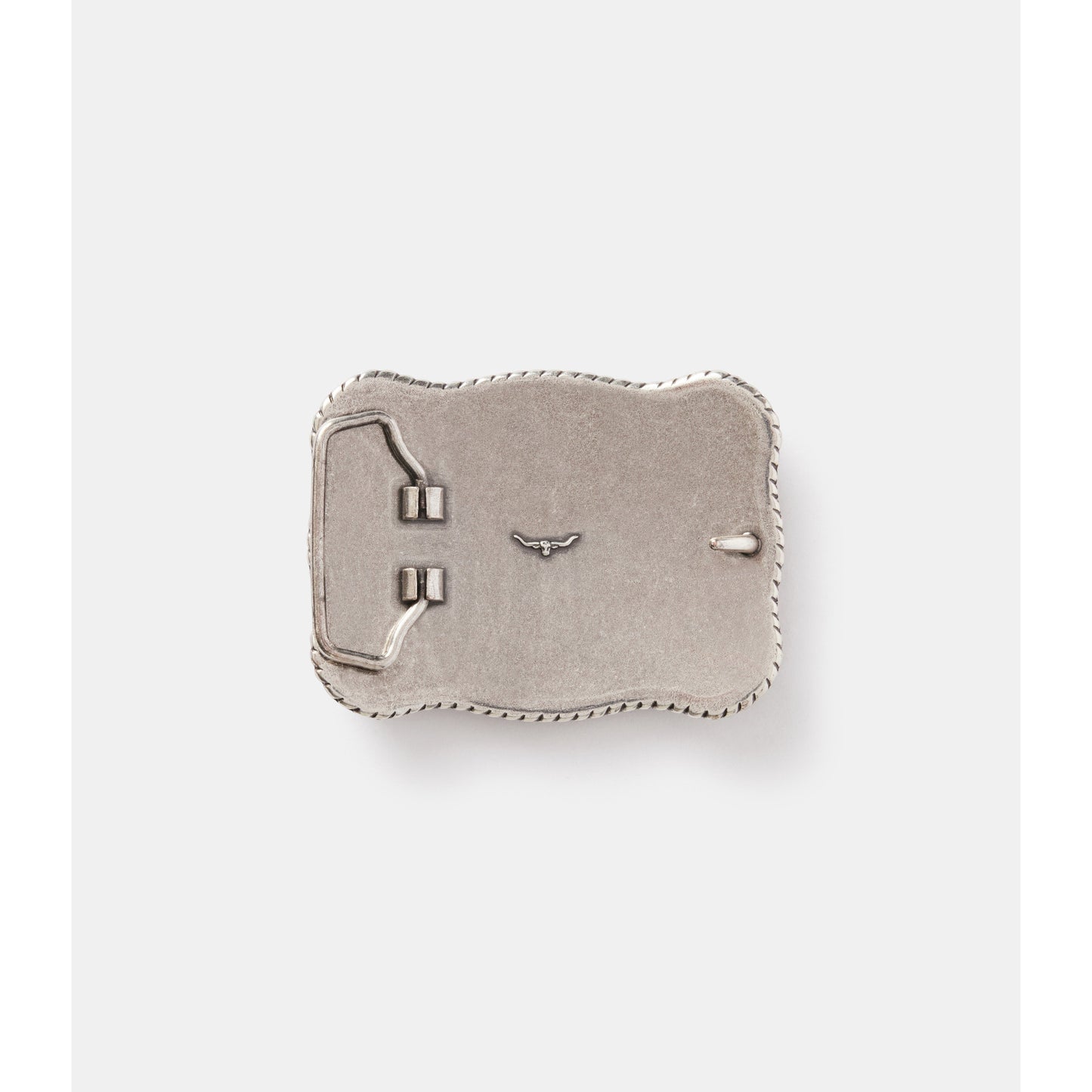 RM Williams Cloudbuster Antique Silver Trophy Buckle