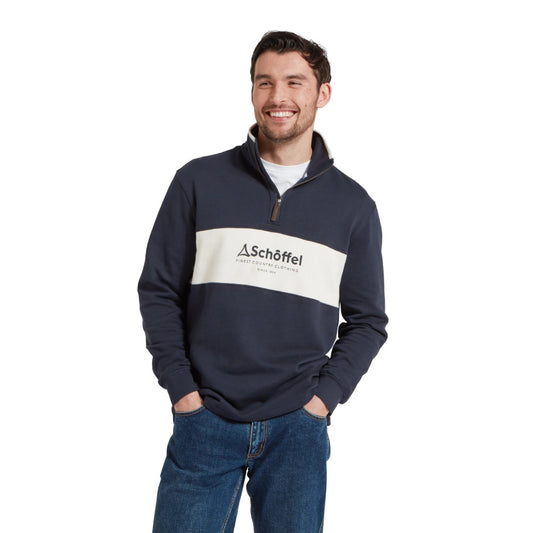 Schöffel Trencrom Navy Stone 1/4 Zip