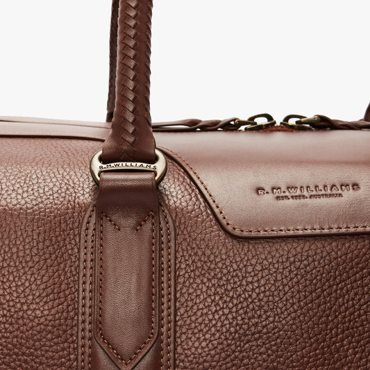 RM Williams Whiskey Overnight Bag