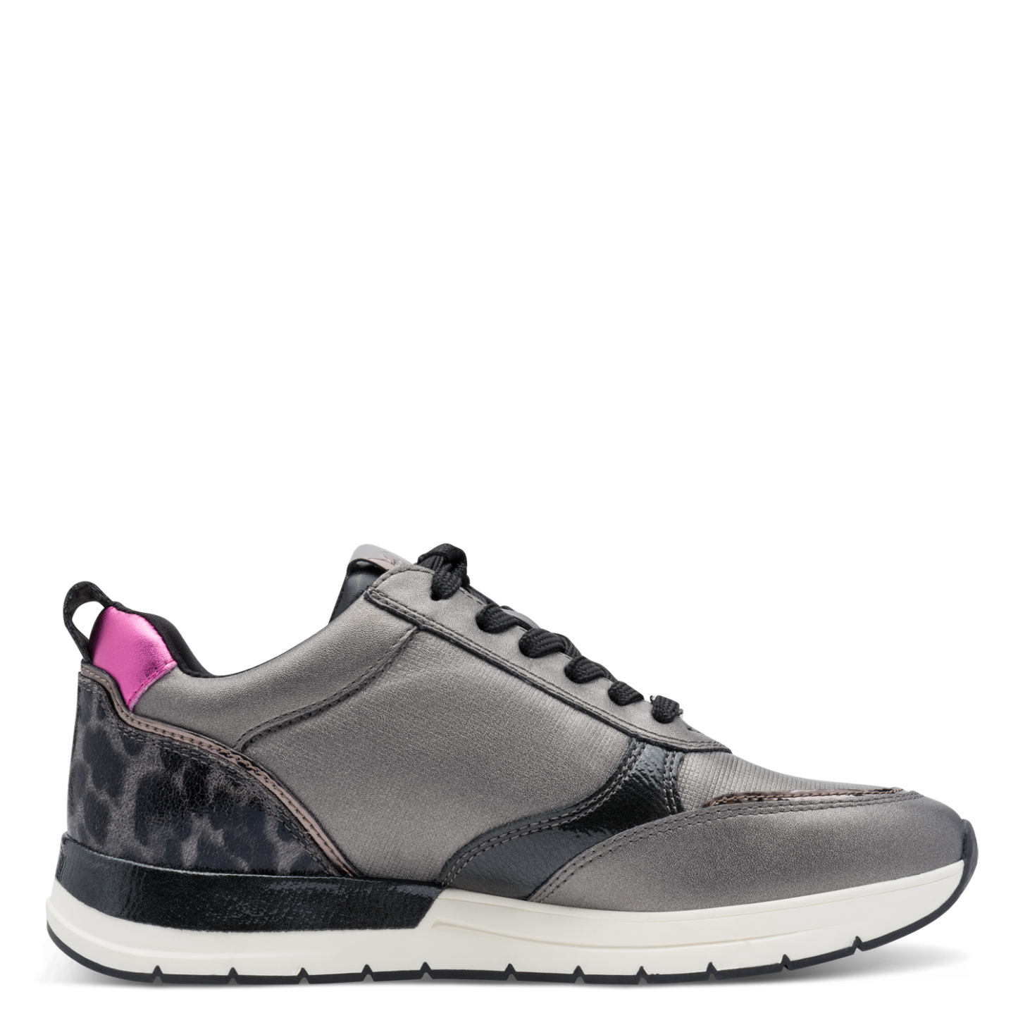 Tamaris 1-23732-41 936 Pewter Comb Trainers