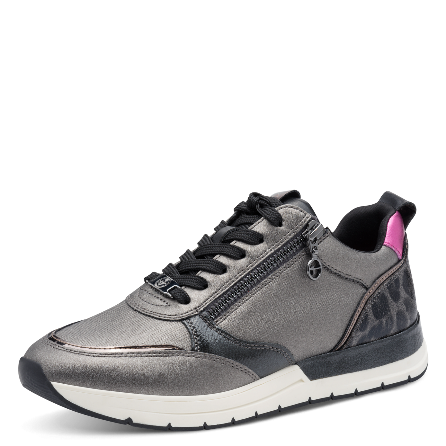 Tamaris 1-23732-41 936 Pewter Comb Trainers