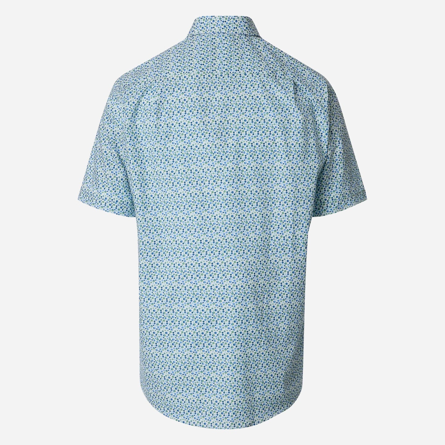 Casa Moda 126130301 300 Green Milieu Short Sleeve Casual Shirt