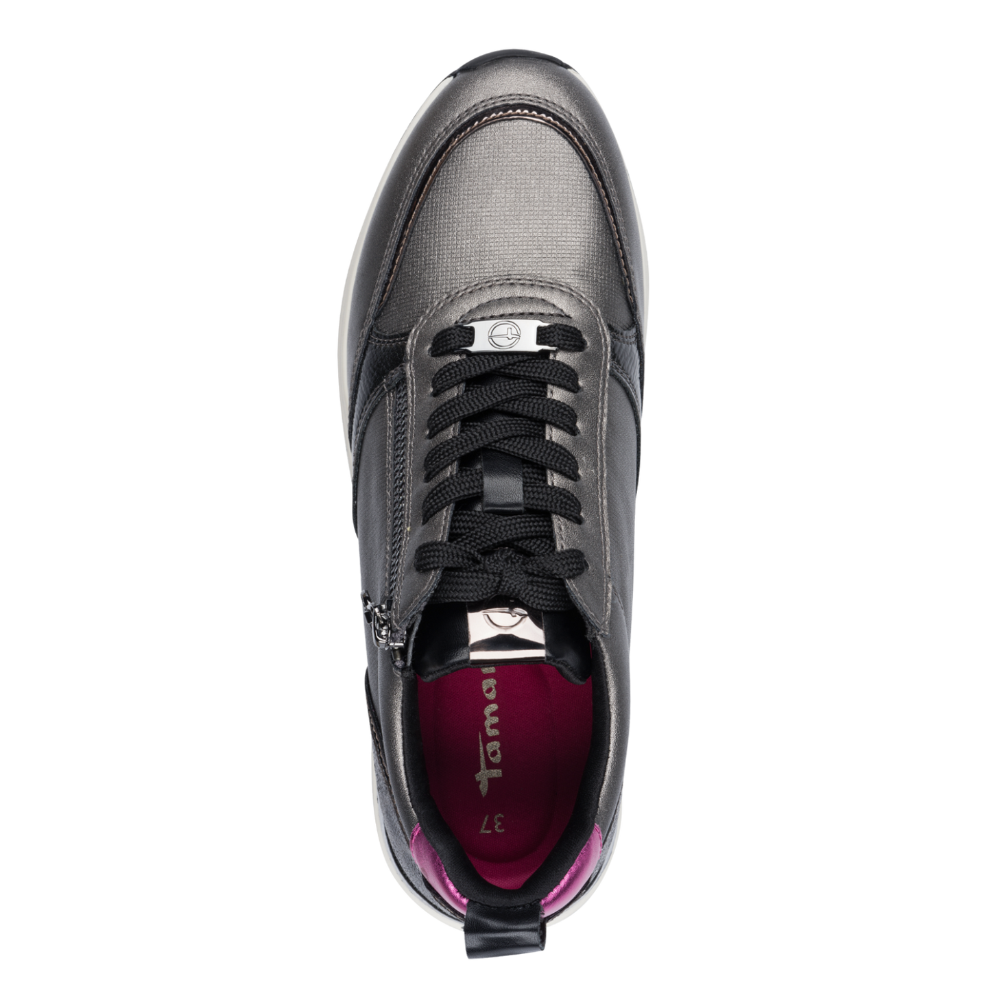Tamaris 1-23732-41 936 Pewter Comb Trainers