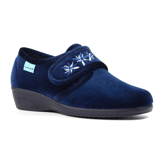 Lunar Paula II Navy Slippers