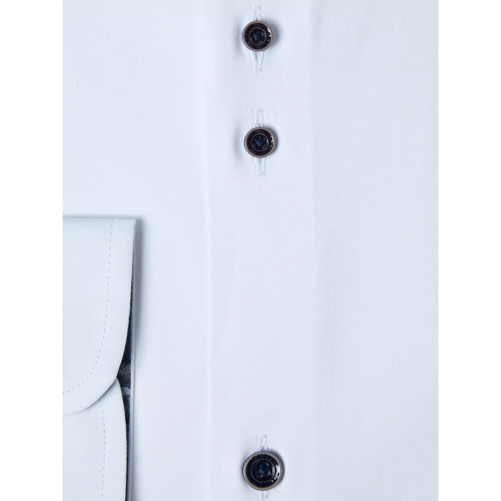 Remus Uomo 13139 01 Slim Fit White Shirt