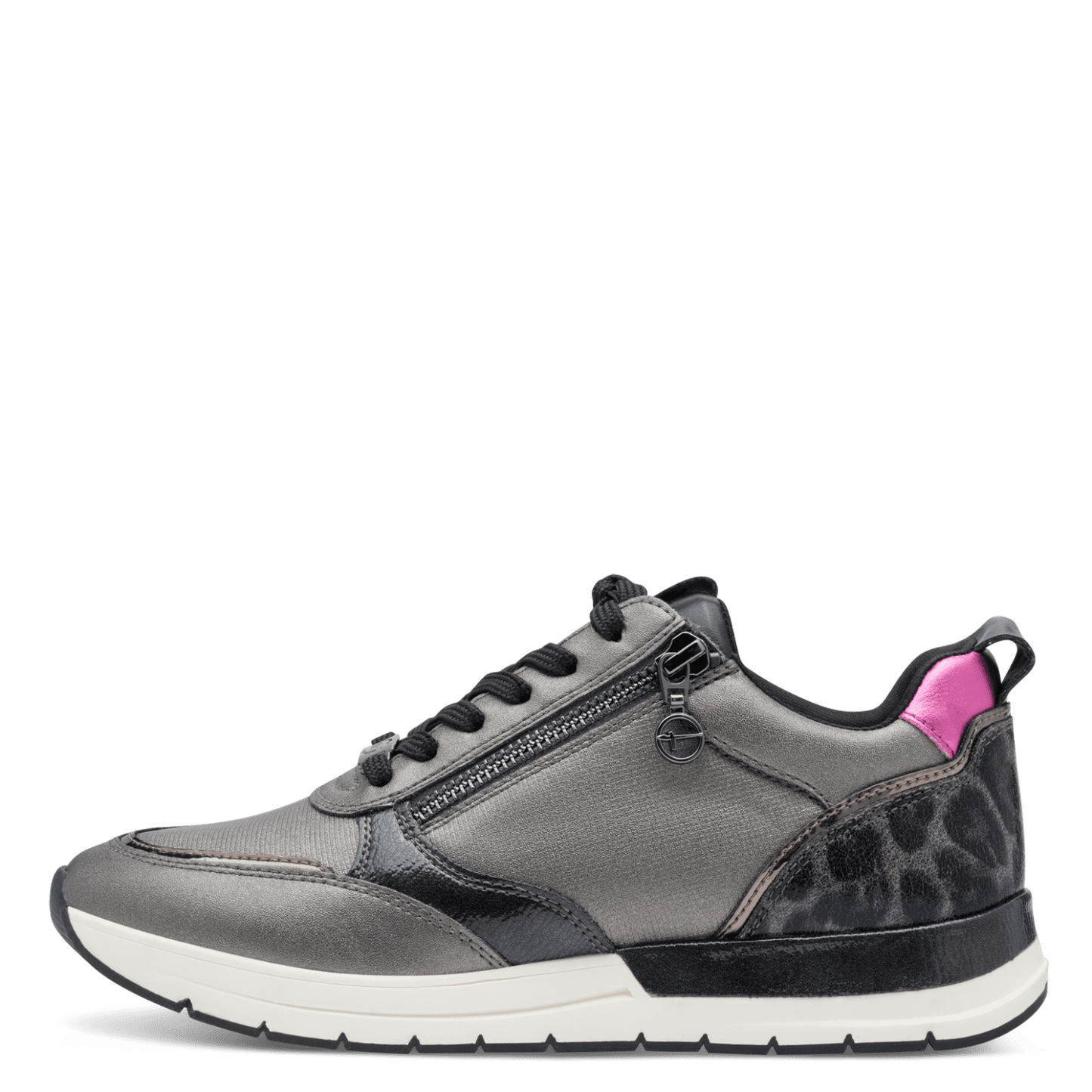Tamaris 1-23732-41 936 Pewter Comb Trainers
